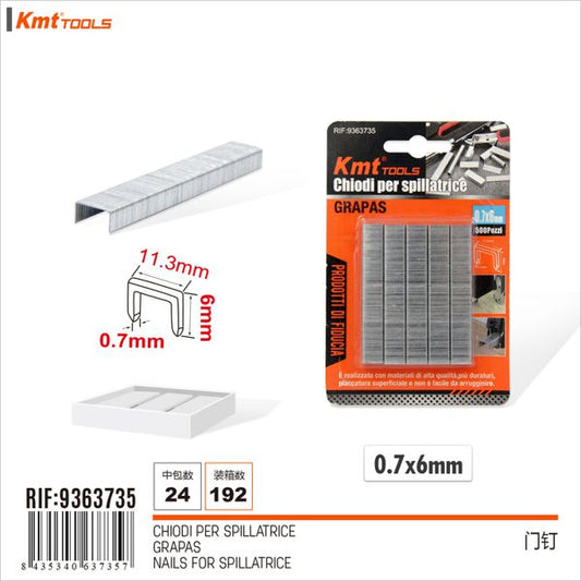 Agrafo 0.7*6mm 500pcs