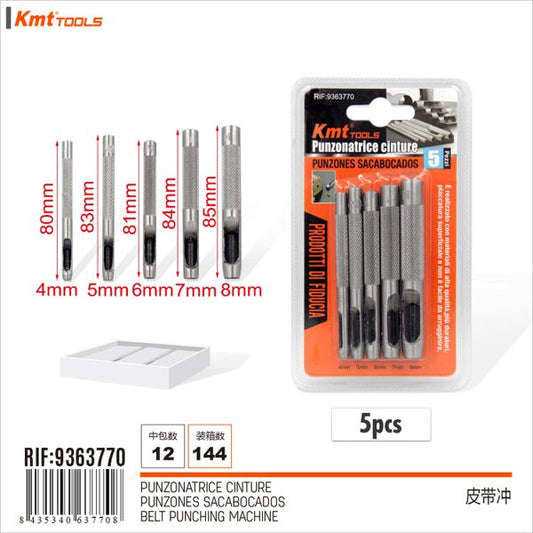 Furador Para Cintos 5pcs