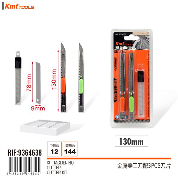 X-Ato 3pcs 9mm