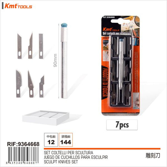 Laminas para esculturas 7pcs