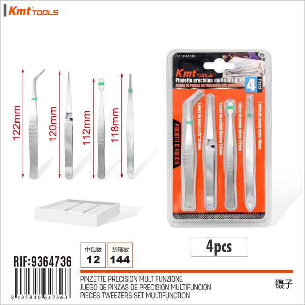 pinças  4pcs