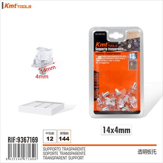 Suporte Transparente 12PCS