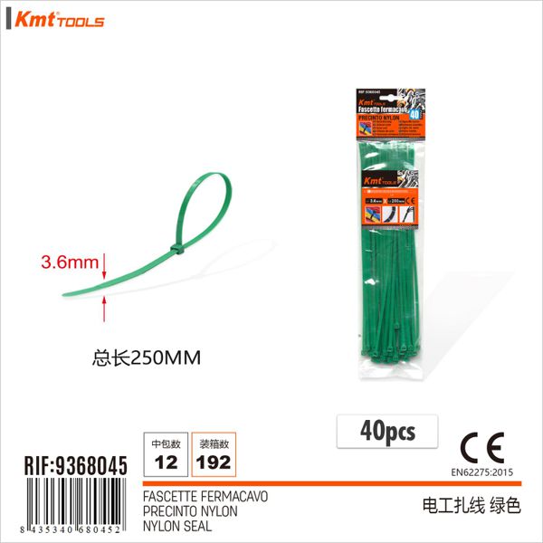 Abracadeiras Nylon 3.6*250mm/40pcs