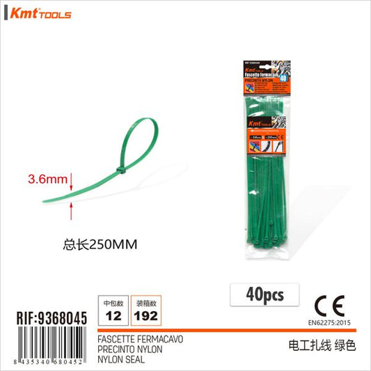 Abracadeiras Nylon 3.6*250mm/40pcs