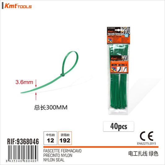 Abracadeiras Nylon 3.6*300mm/40pcs