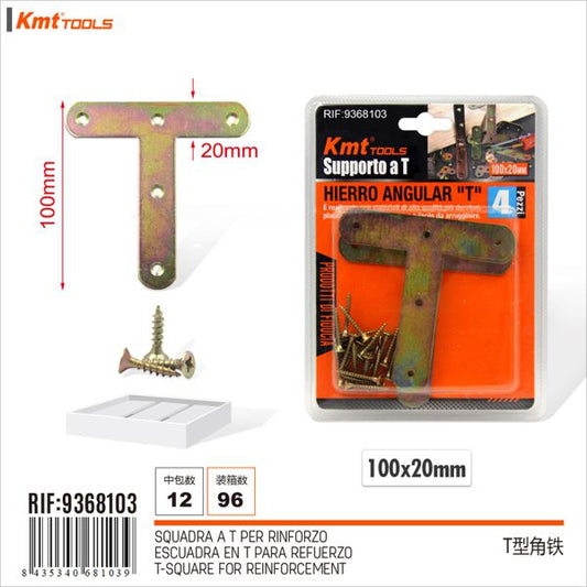 Cantos “T” 4pcs 100*20mm 4pcs