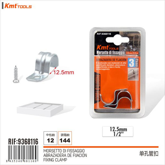 Abracadeira De Fixacao 12.5mm 3pc