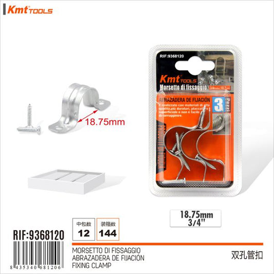 Abracadeira De Fixacao 18.75mm 3pc