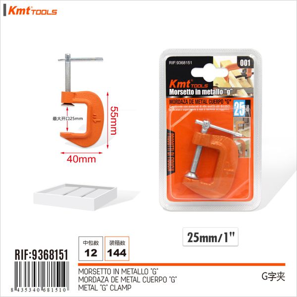 Braçadeira para Madeira 1*25mm