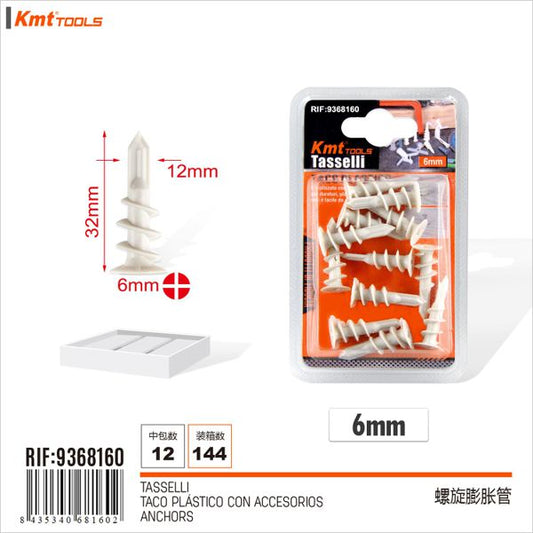 Bucha Plastico 12*32 12pcs