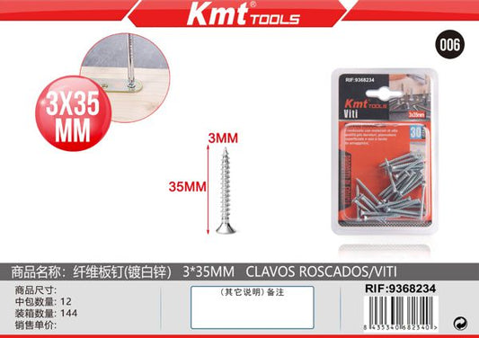 Parafusos 3*35mm 30pcs