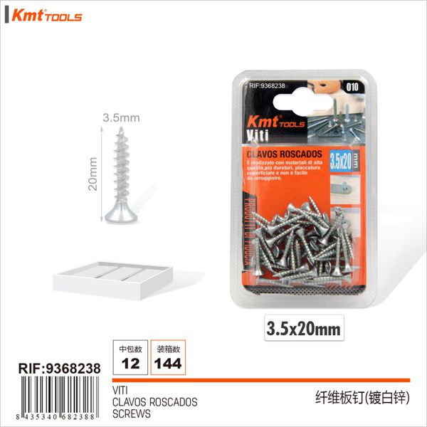 Parafusos 3.5*20mm 50pcs