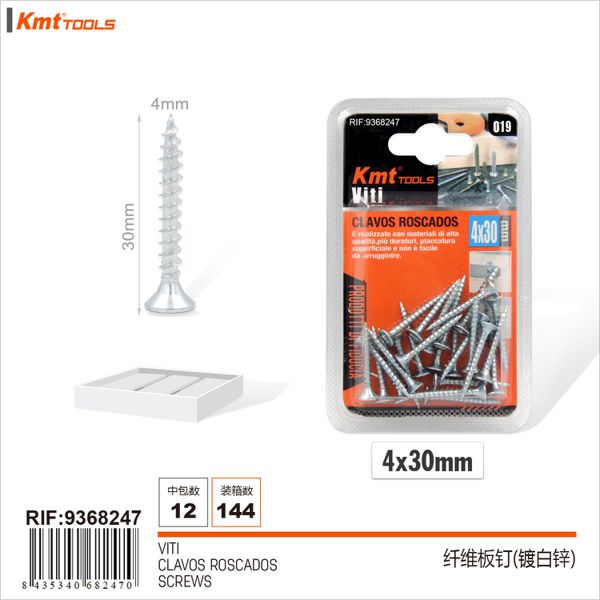 Parafusos 4*30mm 25pcs