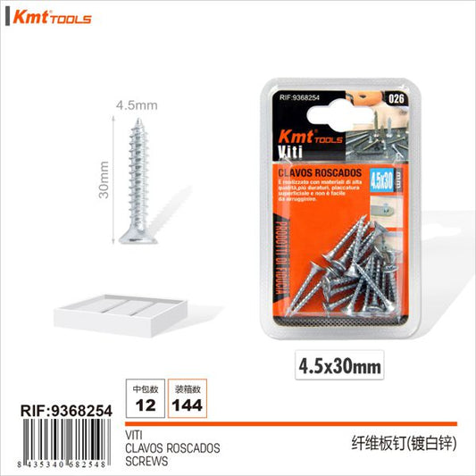 Parafuso 4.5*30mm 18pcs