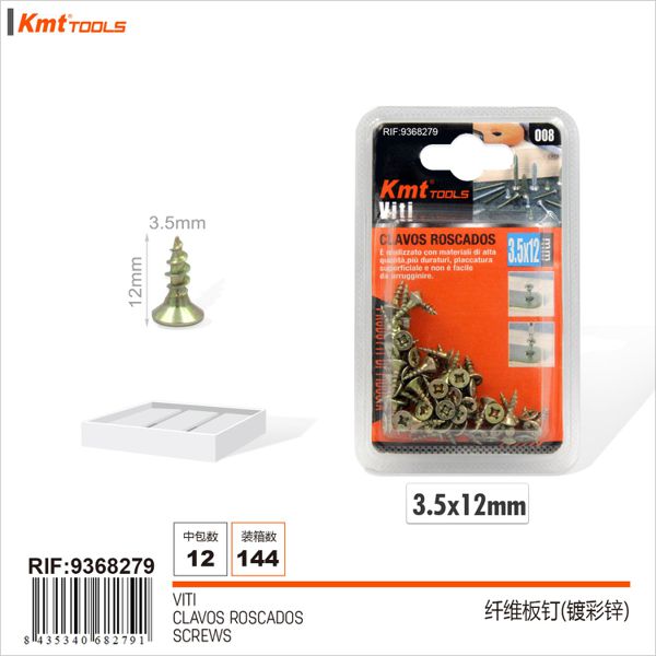 Parafuso 3.5*12mm 60pcs