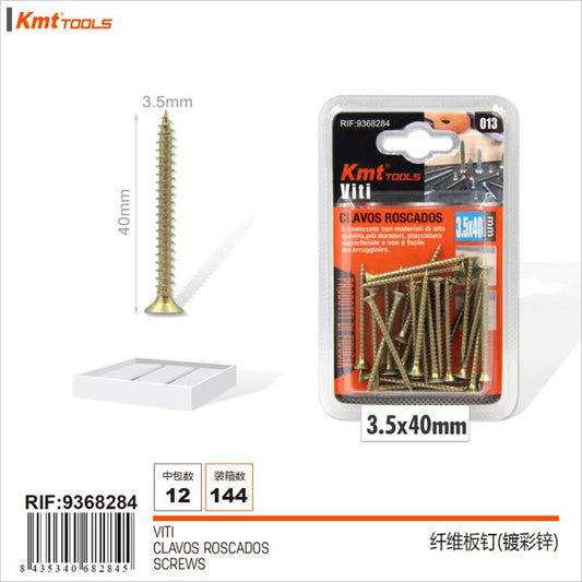 Parafuso 3.5*40mm 15pcs