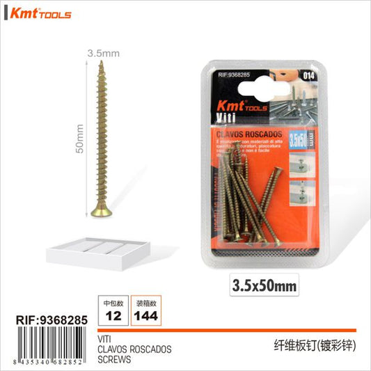 Parafuso 3.5*50mm 16pcs