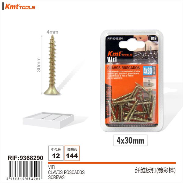 Parafuso 4*30mm 25pcs