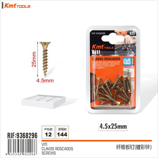 Parafuso 4.5*25mm 22pcs