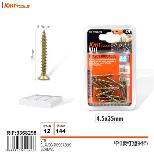 Parafuso 4.5*35mm 16pcs