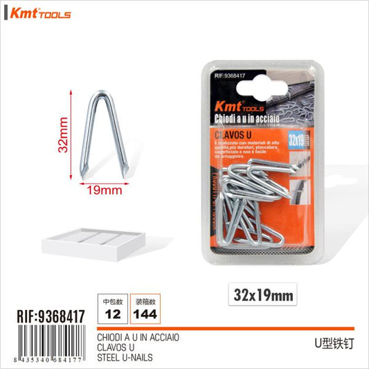 Prego U 32*19mm 15pcs