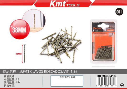 PREGOS ROSCADOS 1.5# 37.5mm