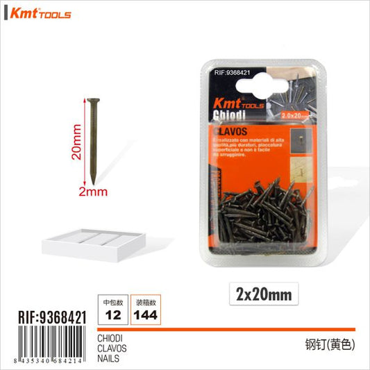 Pregos 2.0*20mm 120PCS