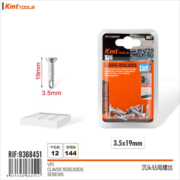 Parafuso 3.5*19mm 25PCS