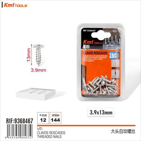 Parafuso Auto-Roscados 3.9*13mm 28PCS