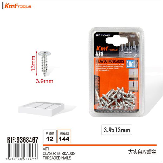 Parafuso Auto-Roscados 3.9*13mm 28PCS