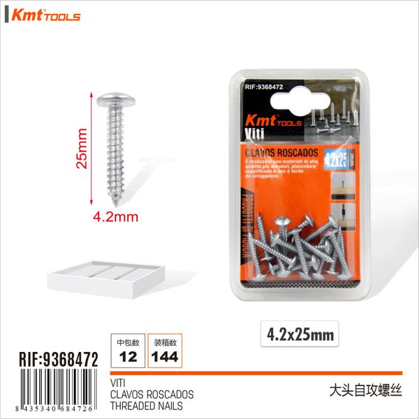 Parafuso Auto-Roscados 4.2*25mm 20PCS