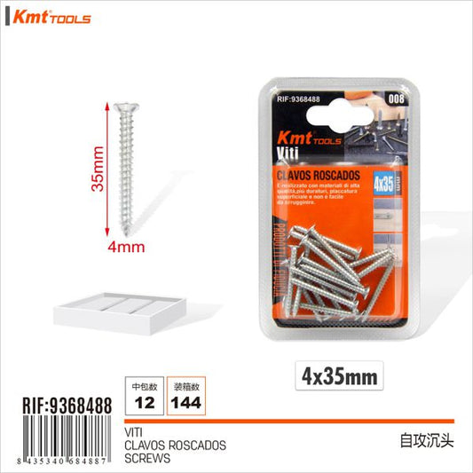 Parafuso 4*35mm 18pcs