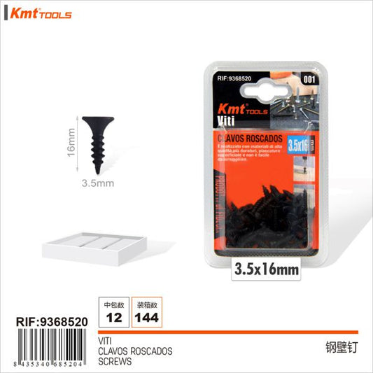 Parafusos 3.5*16mm 40g 45pcs