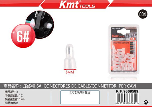 Conectores De Cabos 6mm 13pcs