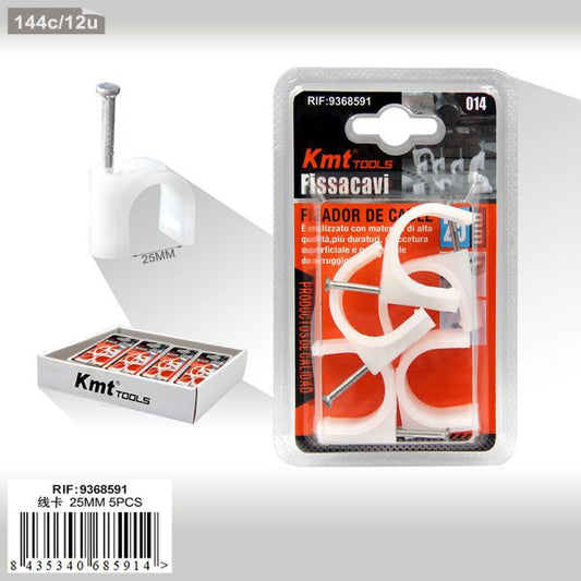 Abracadeira Para Cabos 25mm 5pcs