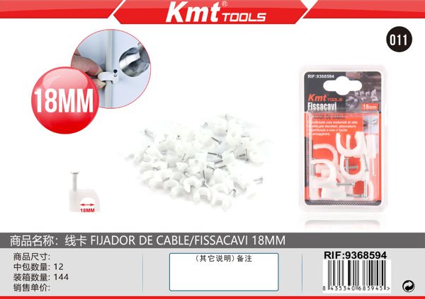 Abracadeira Para Cabos 18mm 8pcs