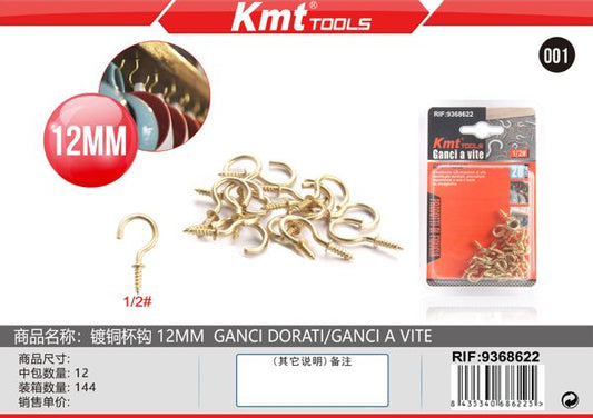 Gancho 12mm 28pcs