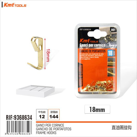 Gancho De Quadro 18mm 14pcs