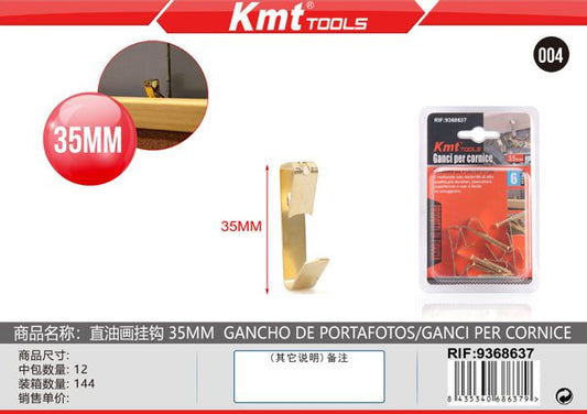 Gancho De Porta Fotos 35mm 6pcs