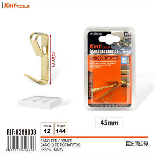 Gancho De Porta Fotos 45mm 2pc