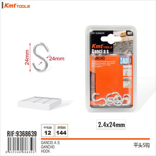 Gancho S 2.4*24mm 7pcs