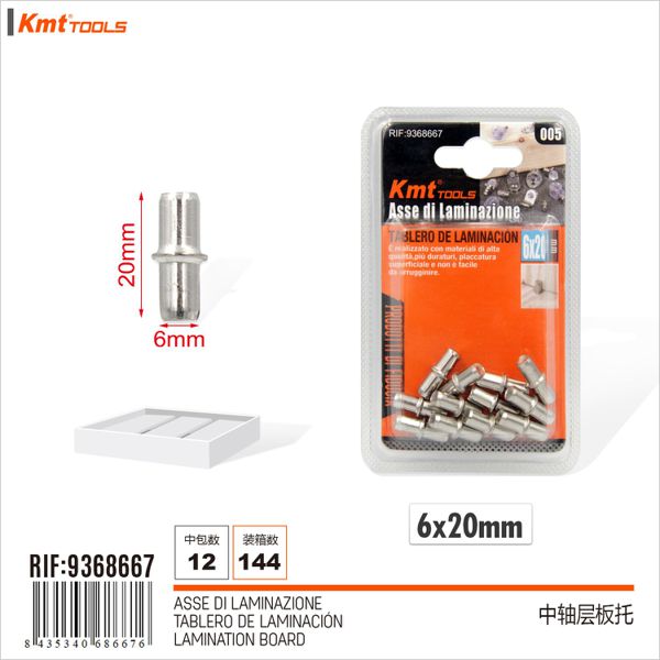 Suporte Para Tabuas 6*20 12pcs