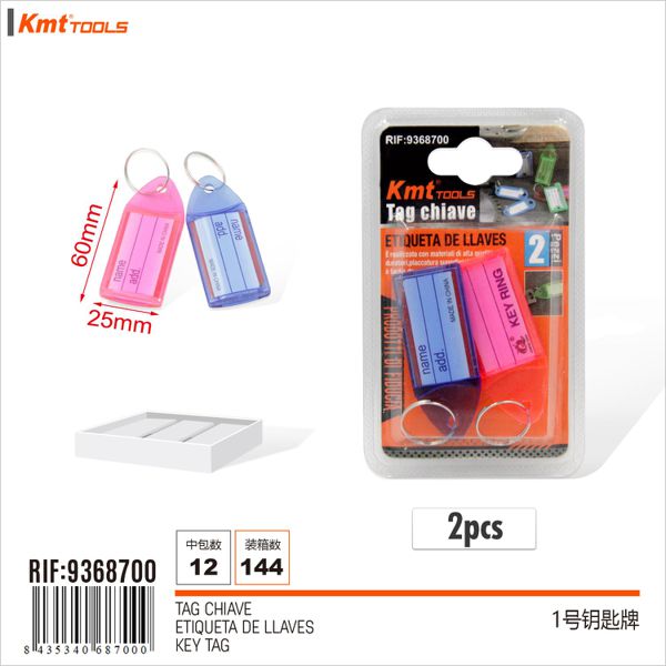 Etiqueta De Chaves 2pcs