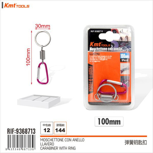 Mosquetao com Argola 1pcs 100mm