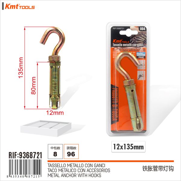 Gancho Extensível Metal 12*100mm 1pcs