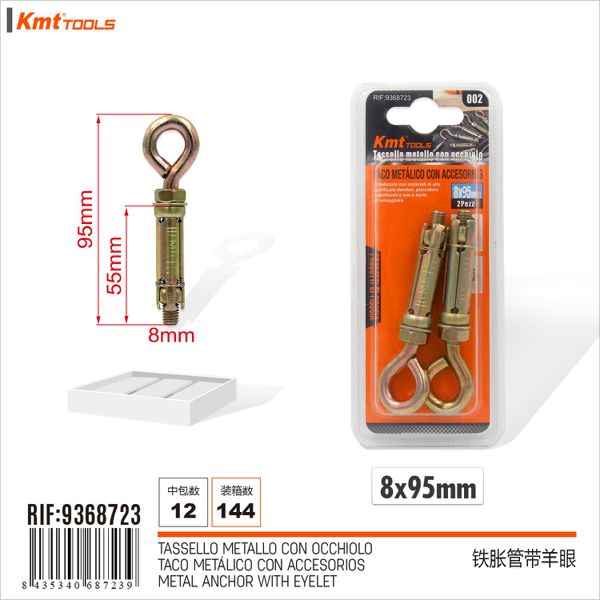 Gancho Extensível Metal 8*75mm 2pcs