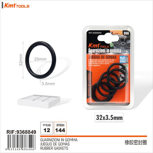 O'rings 32*3.5mm 6pcs