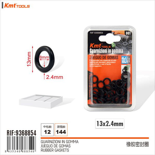 O'rings 13*2.4mm 40pcs