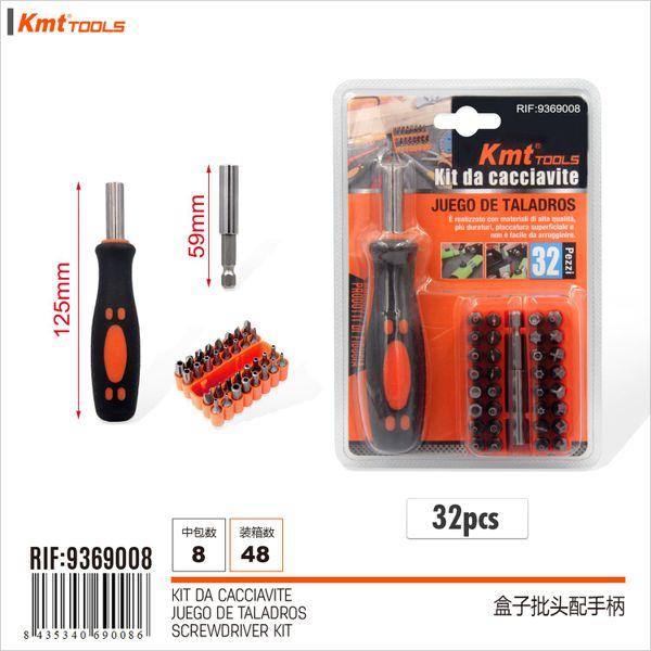 Bits de caixa com alça 32pcs