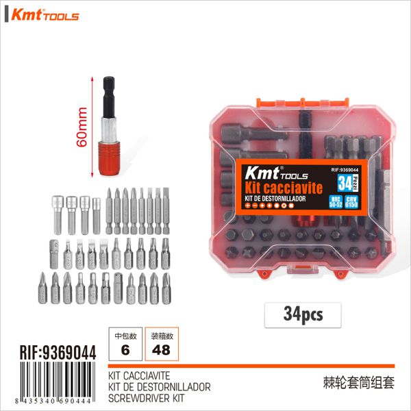 Kit Ferramentas 34 para 1